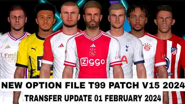 PES 2017 t99 Patch v15 OF #02.02.24