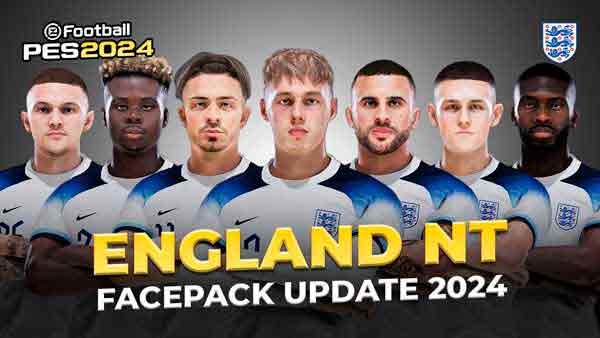 PES 2021 England NT Facepack 2024