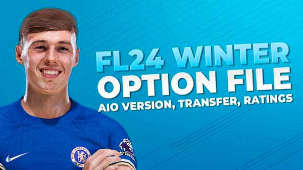 PES 2021 Football Life 2024 Option File Winter, patches and mods