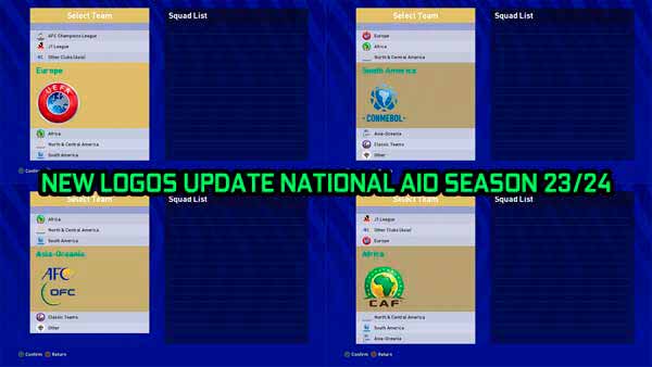PES 2021 Logos Update National AIO 23-24