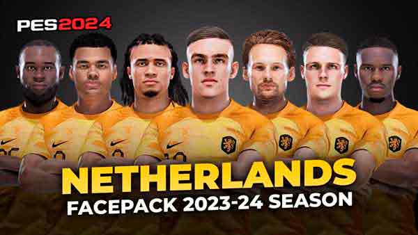 PES 2021 Netherlands NT Faces 2023-24