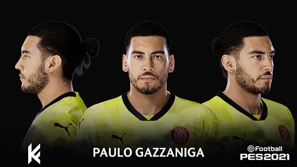 PES 2021 Paulo Gazzaniga Face