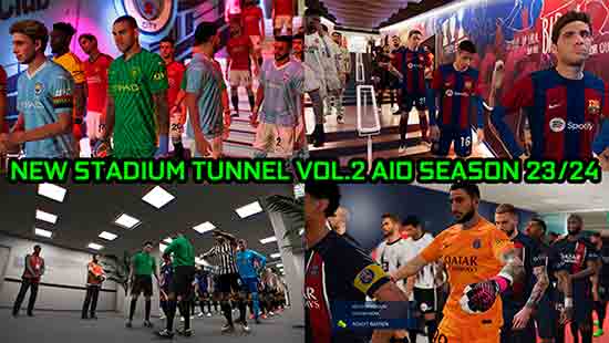 PES 2021 Stadium Tunnel v2 AIO