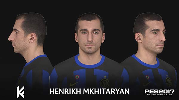 PES 2017 Henrikh Mkhitaryan Face