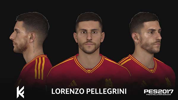 PES 2017 Lorenzo Pellegrini Face