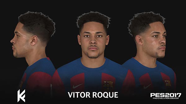 PES 2017 Vitor Roque Face