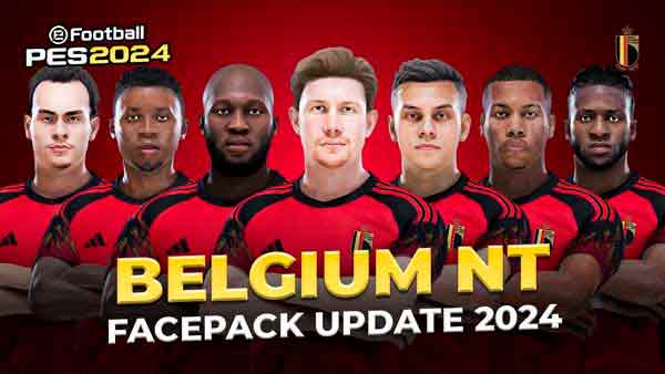 PES 2021 Belgium NT Facepack 2024