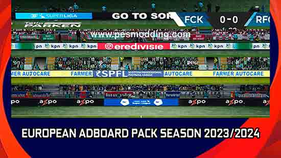 PES 2021 European Adboards Pack 2024