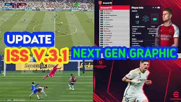 PES 2021 Gameplay ISS 2024 v3.1
