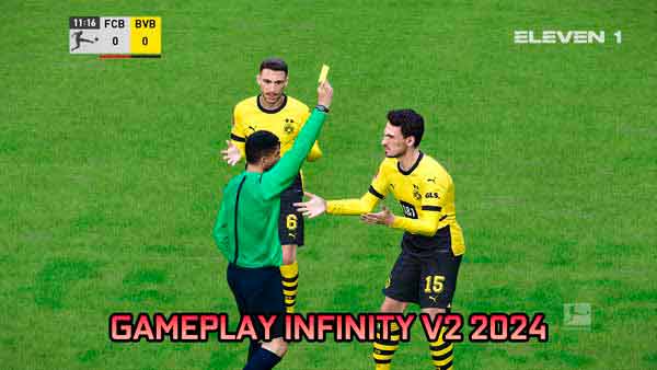 PES 2021 Infinity Gameplay Mod 2024 v2