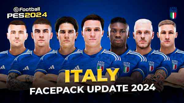 PES 2021 Italy NT Facepack 2024