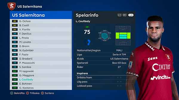 PES 2021 Lassana Coulibaly Update