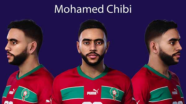 PES 2021 Mohamed Chibi Face