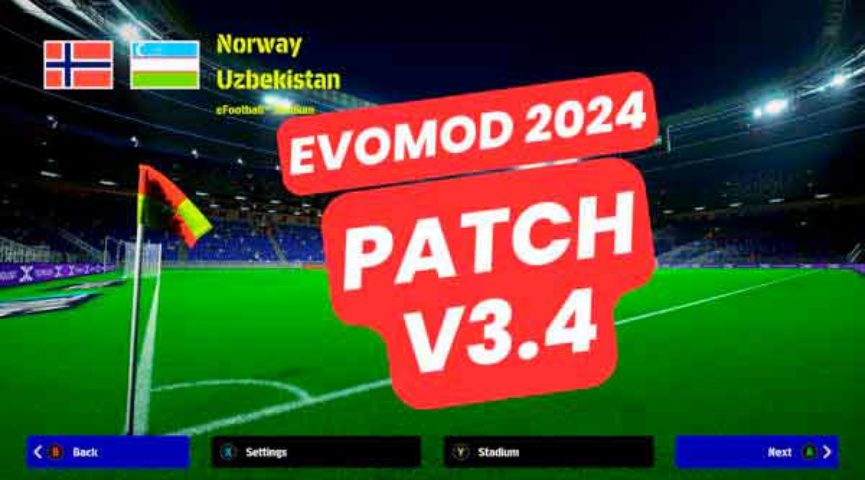 eFootball 2024 EvoMod 2024 Patch v3.4