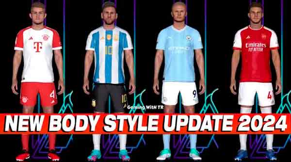 PES 2017 New Body Style Update 2024