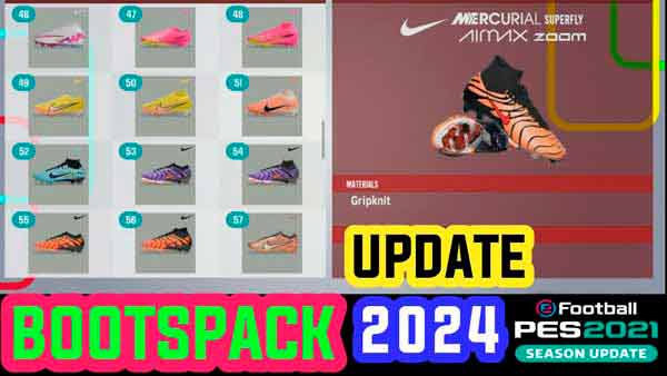 PES 2021 Bootpack Update #02.02.2024