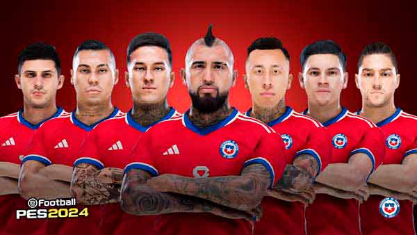 PES 2021 Chile NT Facepack 2024