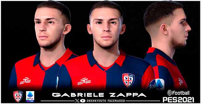 PES 2021 Face Gabriele Zappa