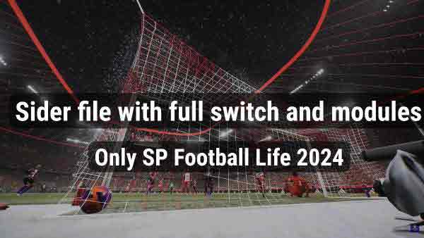 PES 2021 Football Life 2024 Sider With Mods