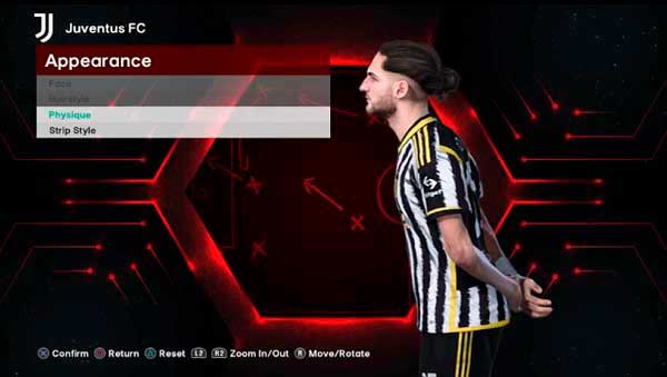 PES 2021 Juventus Facepack Update 2024
