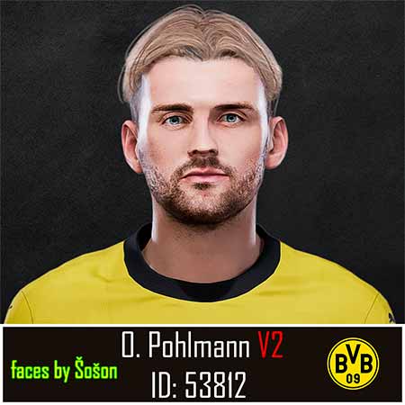 PES 2021 Ole Pohlmann Face
