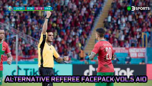 PES 2021 Referee Facepack v5