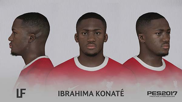 PES 2017 Ibrahima Konaté Face