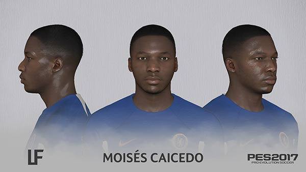 PES 2017 Moisés Caicedo Face