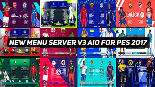 PES 2017 New Menu Server v3