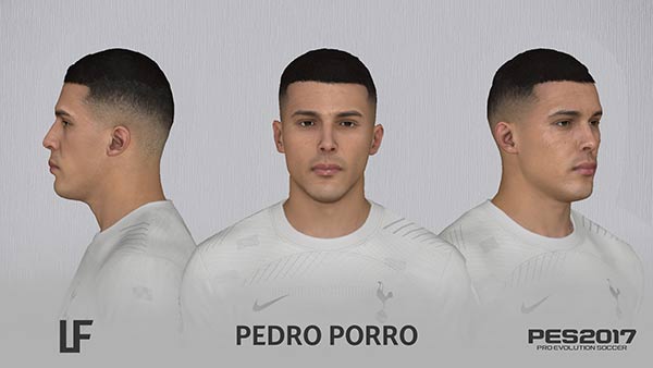 PES 2017 Pedro Porro Face