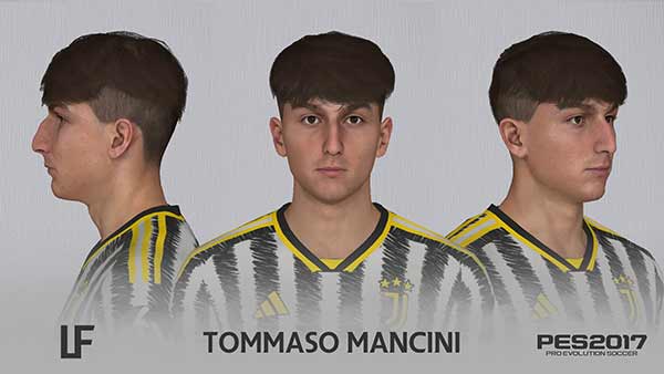 PES 2017 Tommaso Mancini Face