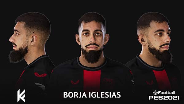PES 2021 Borja Iglesias Face