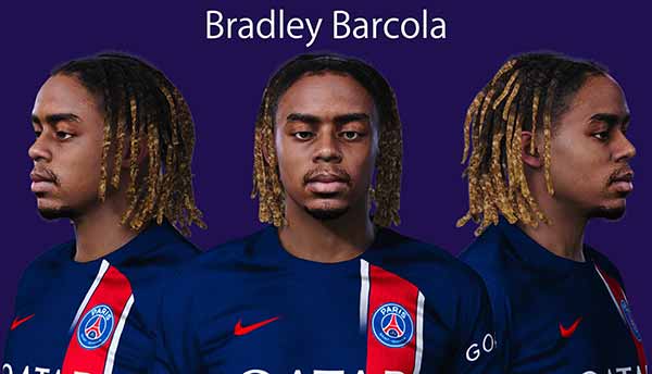 PES 2021 Bradley Barcola 2024