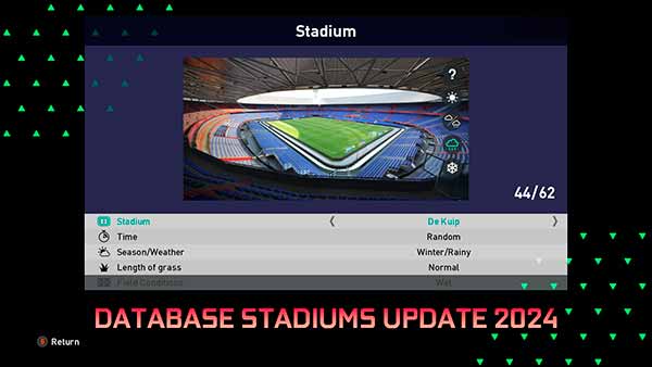 PES 2021 Database Stadiums 2024