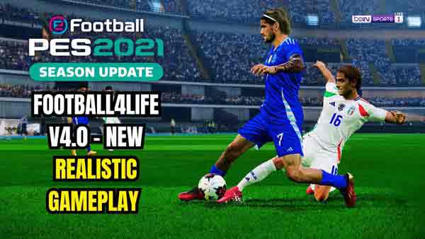 PES 2021 Football4Life Gameplay v4.0