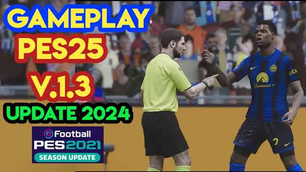 PES 2021 Gameplay PES 2025 Update v1.3