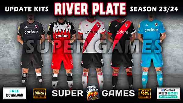 PES 2021 River Plate Kits 2024