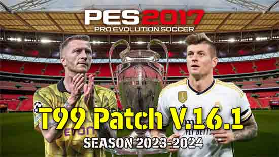 PES 2017 t99 patch Update v16.1
