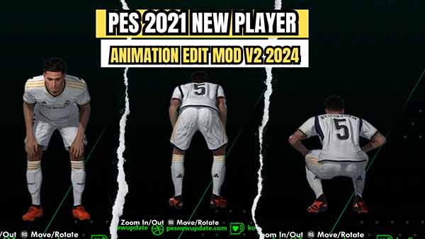 PES 2021 Animation Mod 2024 v2