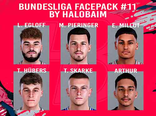 PES 2021 Bundesliga Facepack v11