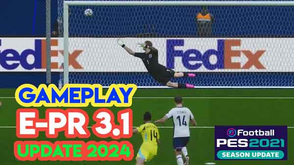 PES 2021 Gameplay PES Remastered v3.1