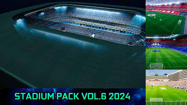 PES 2021 Stadium Pack 2024 v6