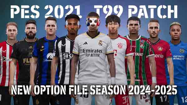 PES 2021 t99 Patch v6 OF #23.06.24