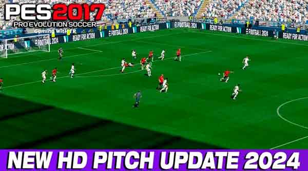 PES 2017 New HD Pitch Update 2024