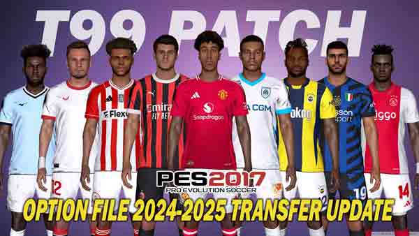 PES 2017 Patch t99 v16.1 OF #20.07.24