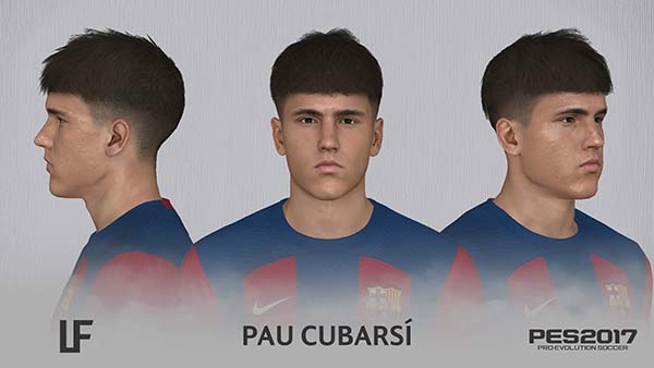 PES 2017 Pau Cubarsí Face