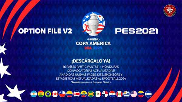 PES 2021 Copa America 2024 v2 (PC/PS4/PS5)
