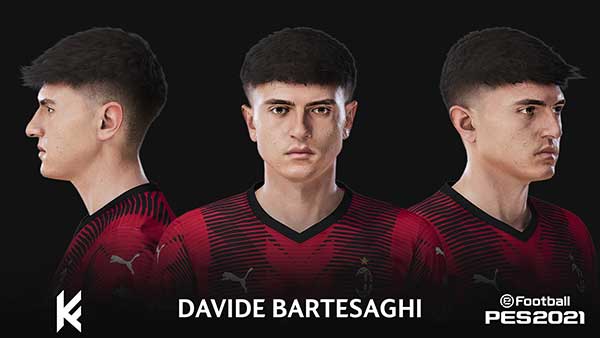 PES 2021 Face Davide Bartesaghi