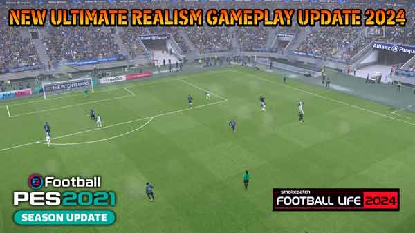 PES 2021 Ultimate Realism Gameplay 2024