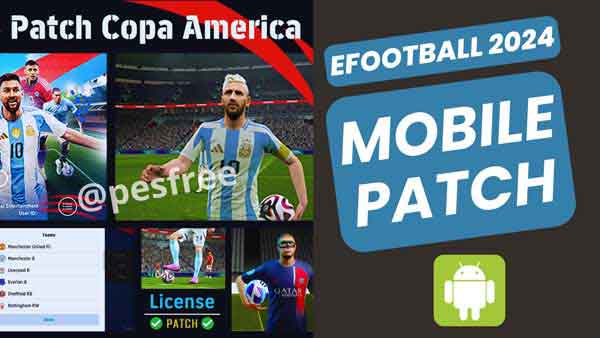 eFootball 2024 Mobile Patch Copa America